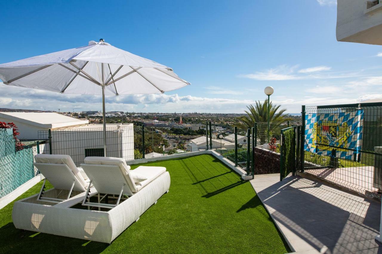 Bungalow Con Gran Terraza Con Vistas Maspalomas  Dış mekan fotoğraf